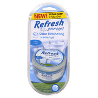 Refresh Your Car Fresh Linen Scented Gel - 2.5 oz
