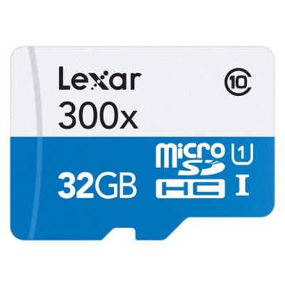 Lexar 32GB High Speed MicroSD Memory Card (SDMI32T300)