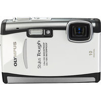 Olympus Stylus Tough 6000 White 10 MP Digital Camera, 3.6x Optical Zoom 2.7