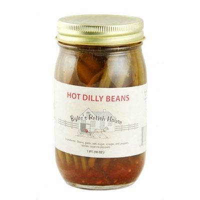 Byler's Relish House Homemade Amish Country Dilly Beans 16 oz.