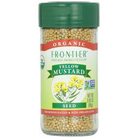 Frontier Natural Products Mustard Seed, Og, Yel, Whole, 3.05-Ounce