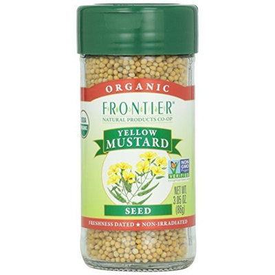 Frontier Natural Products Mustard Seed, Og, Yel, Whole, 3.05-Ounce