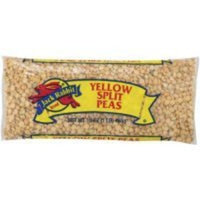 Trinidad Benham Jack Rabbit Yellow Split Peas - 1 lb. bag, 24 bags per case