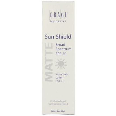 Obagi Medical Sun Shield Broad Spectrum SPF 50 Matte Sunscreen Lotion, 3 Ounce