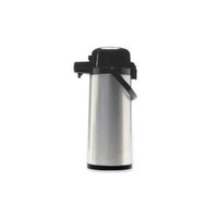 CoffeePro COFFEEPRO Airpot, w/ Handle, 2.2 Liter, 6x8x16', Stainless Steel