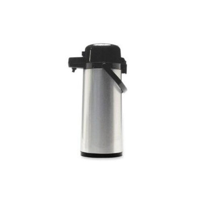 CoffeePro COFFEEPRO Airpot, w/ Handle, 2.2 Liter, 6x8x16', Stainless Steel