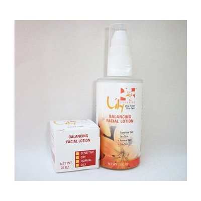 Facial Lotion Balancing Wrinkle Treatment for Oily to Normal Skin By Lily Organics