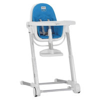 Inglesina Zuma Highchair - White/Light Blue