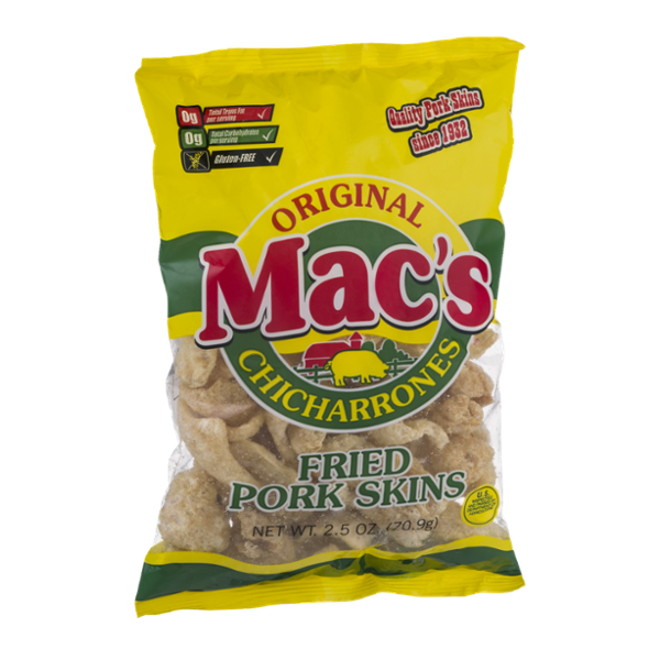 Mac's Original Chicharrones Fried Pork Skins Reviews 2019