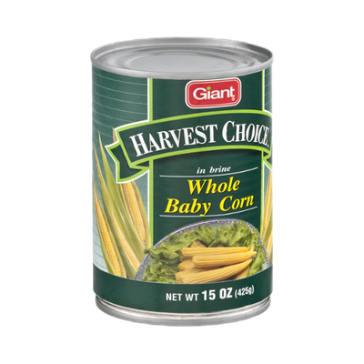 Giant Harvest Choice Whole Baby Corn