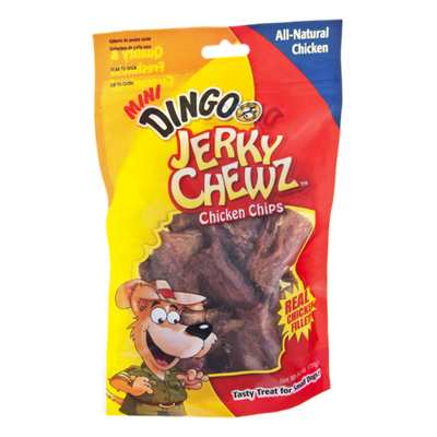 Mini Dingo Jerky Chewz Chicken Chips Dog Chews