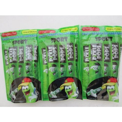 BOB'S PICKLE POPS Original Dill Flavor 6 Pops per Pack (Pack of 3 for 18 Total Pops)