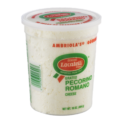 Locatelli Pecornio Romano Cheese Grated