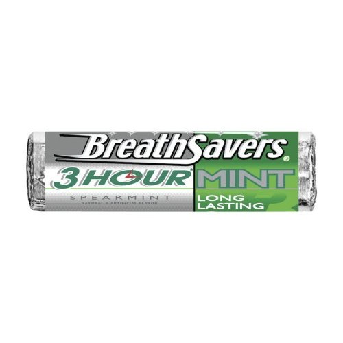 Breathsavers Breath Savers Mints, Spearmint, 12-Count Mints (Pack of 24)