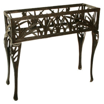 Oakland Living Corp. Butterfly Rectangular Plant Stand