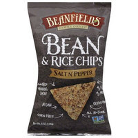 Beanfields Salt n' Pepper Bean & Rice Chips, 6 oz, (Pack of 12)