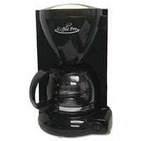 Original Gourmet Food Co. Coffeepro CP6B Coffeemaker, 4-Cup, 6-1/2 in.x7-1/4 in.x10 in., Black