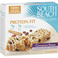 South Beach Diet Cinnamon Raisin Cereal Bars