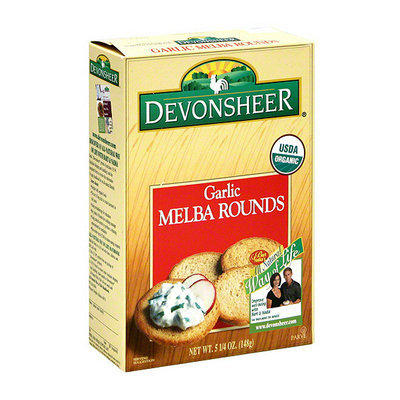 Devonsheer Garlic Melba Rounds