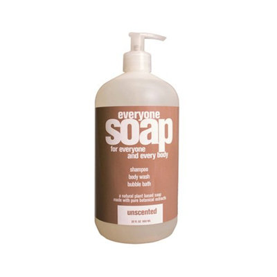 EO Everyone Soap: Shampoo, Body Wash, Bubble Bath, Unscented, 32 oz