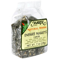 Marin Carob Energee Nuggets, 7-Ounce Bags (Pack of 12)
