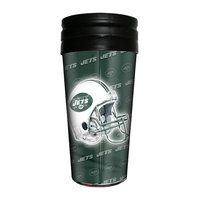 Icup Inc. ICUP New York Jets NFL 16 oz Travel Mug