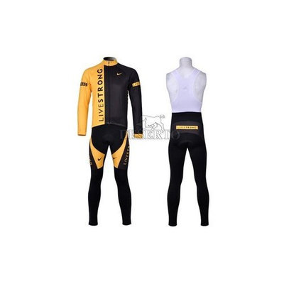 2012 LIVESTRONG team harness long-sleeved cycling clothing / bike clothing breathable perspiration