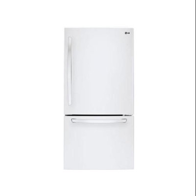 LG 23.8 cu. ft. Bottom-Freezer Refrigerator LDC24370SW