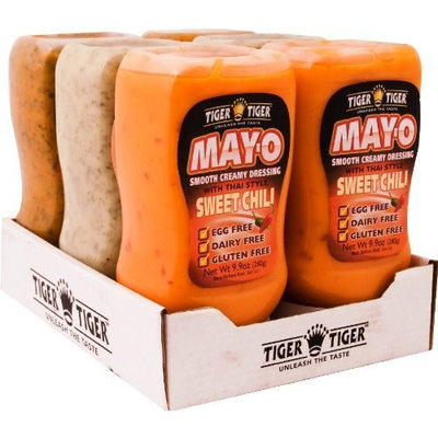 Tiger Tiger Combo Pack Mayo, 9.9-Ounce Bottles (Pack of 6)