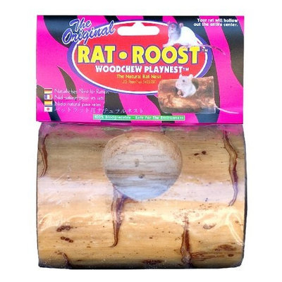Wesco Pet Rat Roost Woodchew Playnest