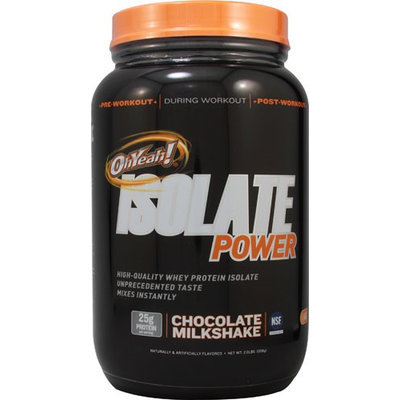 ISS Oh Yeah, Isolate Powder Chocolate Milkshake 2 lbs