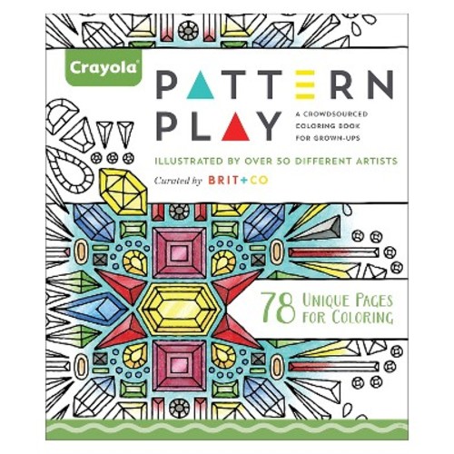 Crayola Adult Coloring Book - Folk Art Escapes