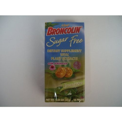 BRONCOLIN SUGAR FREE DROPS- EUCALYPTUS