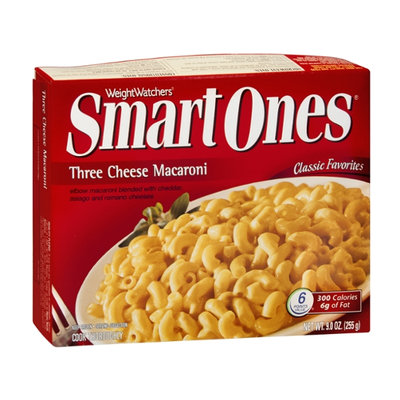 Weight Watchers Smart Ones Classic Favorites Three Cheese Macaroni