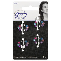 Goody Products Inc. Luxe Baby Butterflies Claw Clip, 4 CT