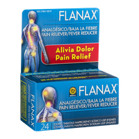 Flanax Pain Reliever/Fever Reducer - 24 CT