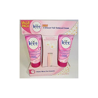 Veet in Shower Hair Removal Cream Value Pack