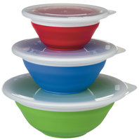 Progressive Prepworks Thinstore Collapsible Storage Bowl Set