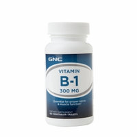 GNC Vitamin B-1 300 mg, Tablets, 100 ea