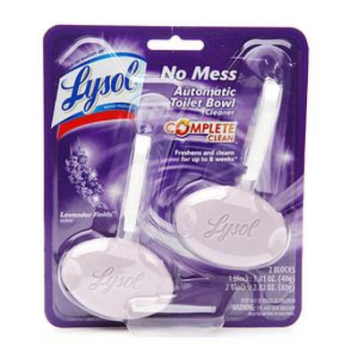 Lysol Complete Clean No Mess Automatic Toilet Bowl Cleaner Lavender Fields