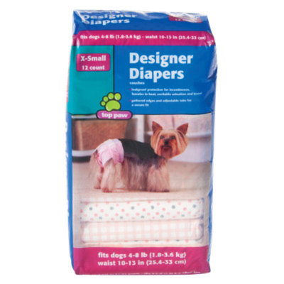 Top Paw Designer Dog Diaper