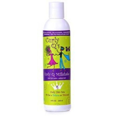 Curly Q's Curly Q Milkshake Light Curl Styling Lotion, 8-Ounce Bottle