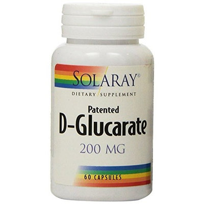 Solaray D-Glucarate, 200mg, 60 Count