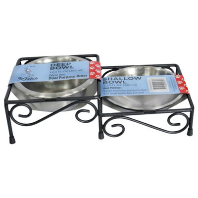 Gofetch GoFetch Deep Bowl & Shallow Bowl Dual Purpose Diner