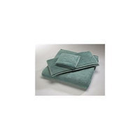 Home Source 10102WAB26 100 Percent Cotton Wash Cloth - Aqua