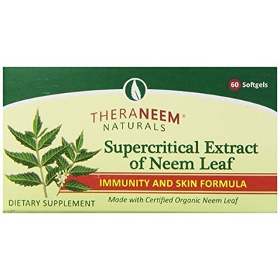 Theraneem Supercritical Neem Gel Capsules, 60 Count
