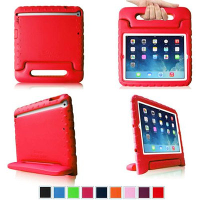 Fintie Light Weight Shock Proof Convertible Handle Stand Cover Case Kids Friendly for Apple iPad Air / iPad 5, Red