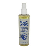World of Curls Comb Out,Conditioner & Oil Sheen(Moisturizer) Extra Dry 8oz
