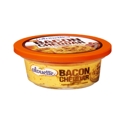 Alouette Bacon Cheddar Flavored Soft Spreadable Cheese