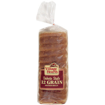Village Hearth Dinner Style 12 Grain Rolls, 16 oz